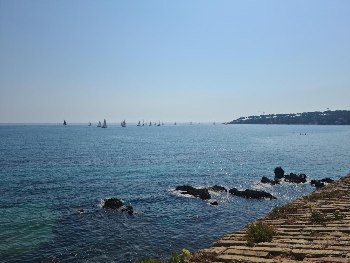 Splendide 3 Pieces Vue Mer Antibes Dış mekan fotoğraf