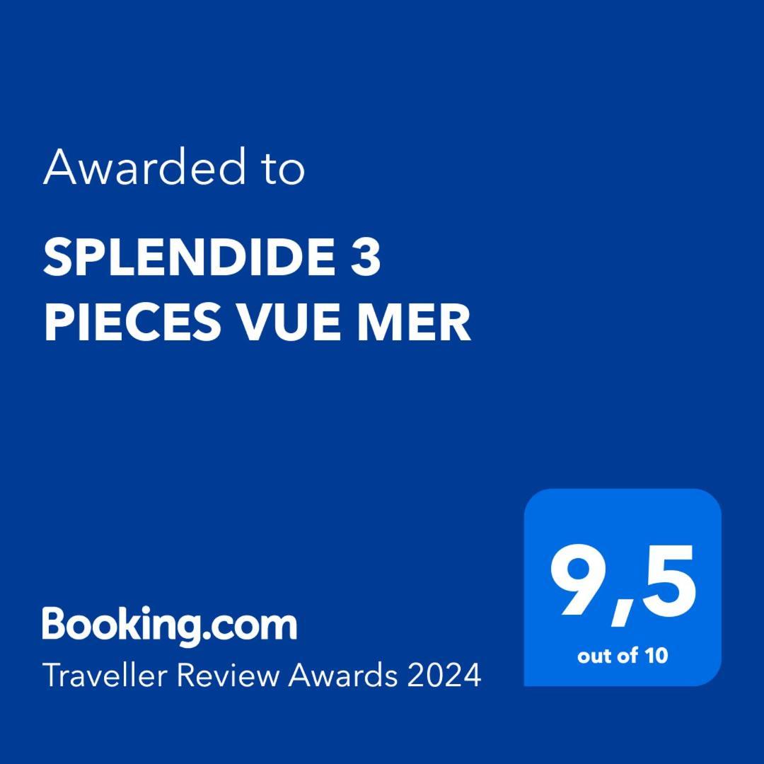 Splendide 3 Pieces Vue Mer Antibes Dış mekan fotoğraf