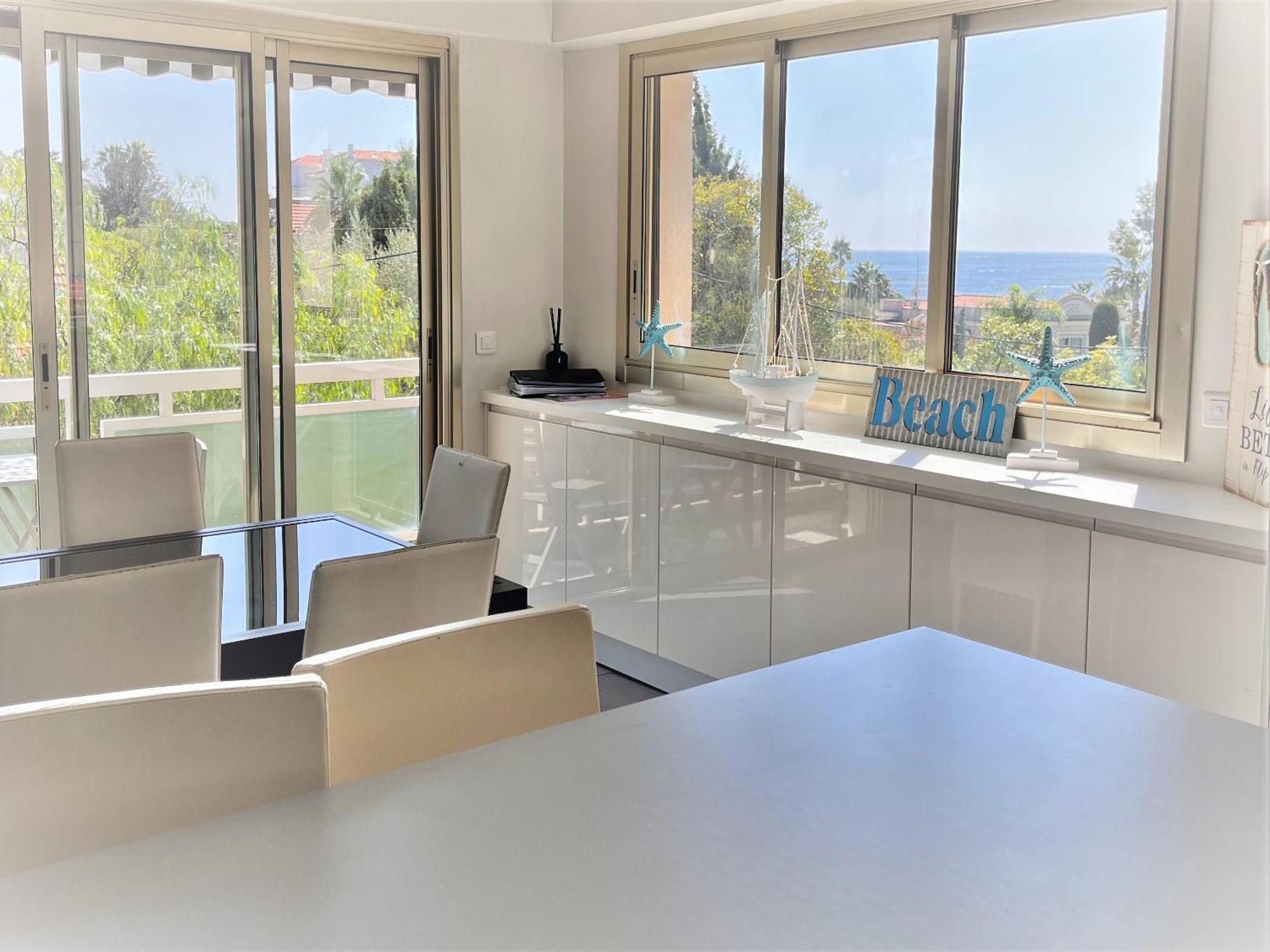 Splendide 3 Pieces Vue Mer Antibes Dış mekan fotoğraf