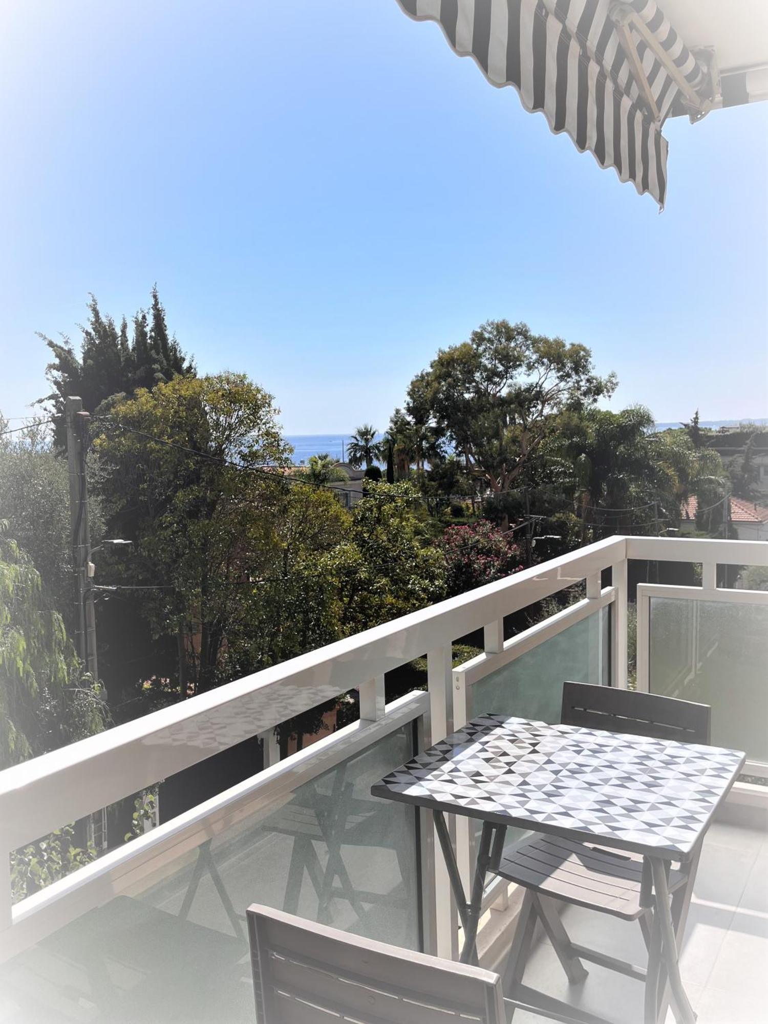 Splendide 3 Pieces Vue Mer Antibes Dış mekan fotoğraf