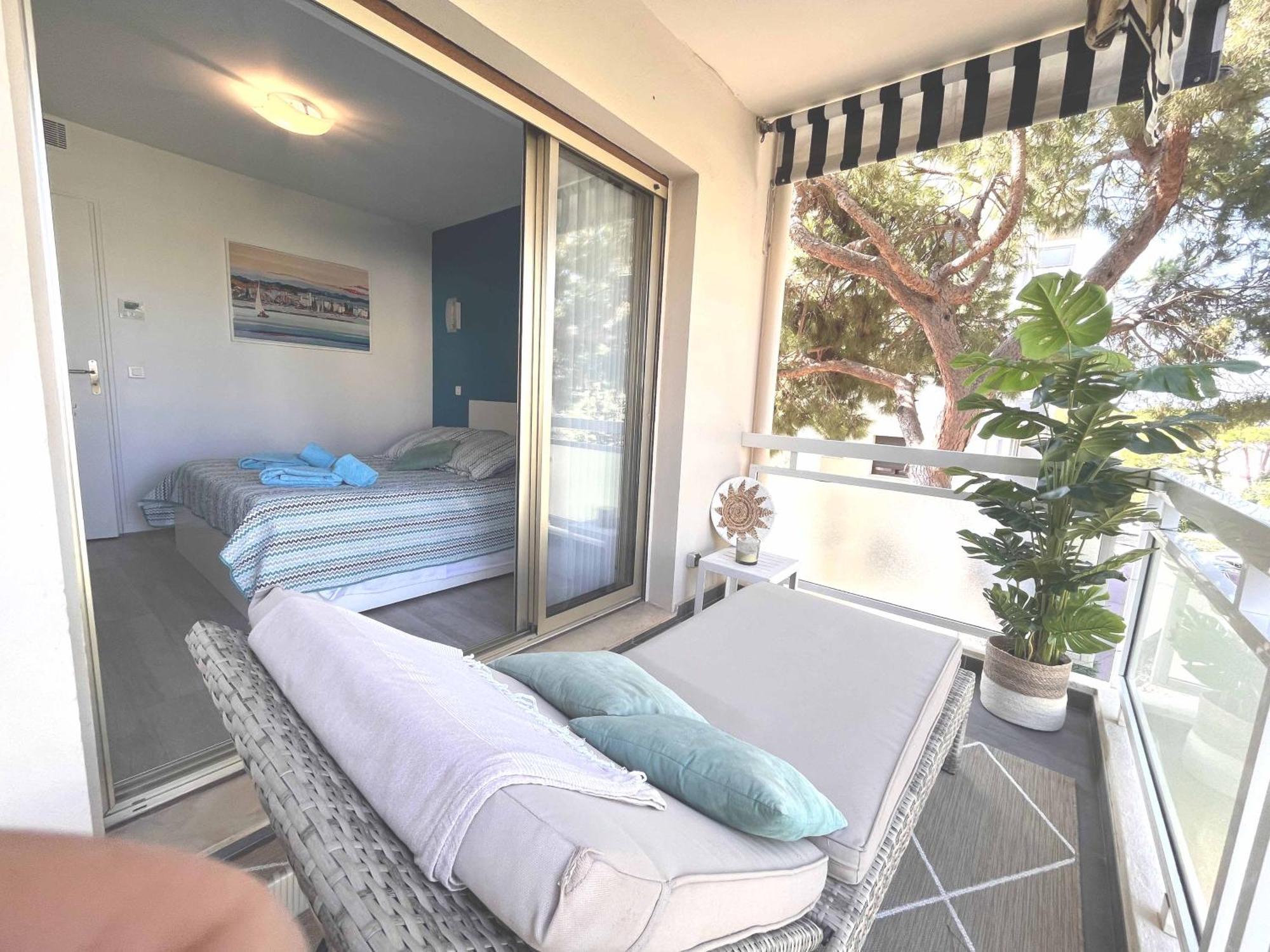 Splendide 3 Pieces Vue Mer Antibes Dış mekan fotoğraf